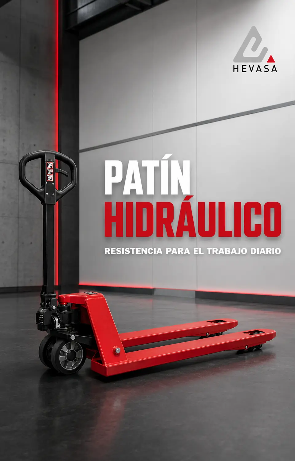 Patín hidráulico